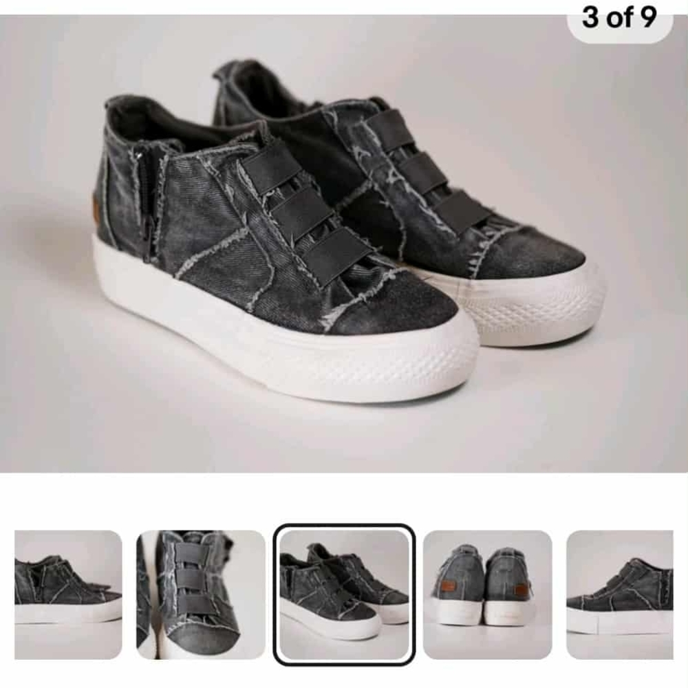 Blowfish Gray Casual Sneakers
